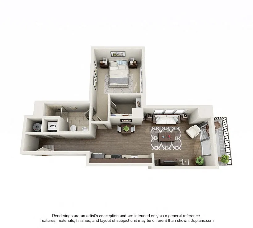 Floor plan A1B