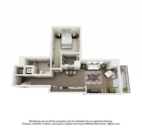 Floor plan A1B