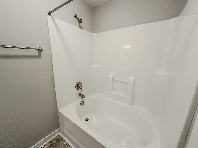 The Emeline floorplan is known for its spacious garden tub.