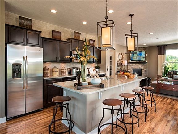 Kitchen with Stainless Steel Appliances and Granite Countertops