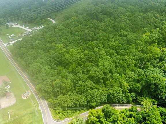 Looking north along Antire Road. 