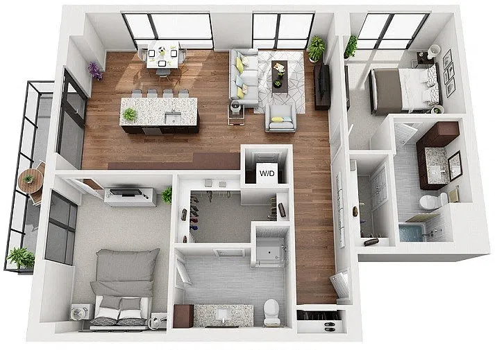 Floor plan 2H