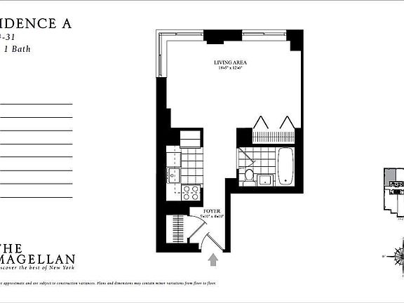 2nd image of 35 W 33rd St APT 7A