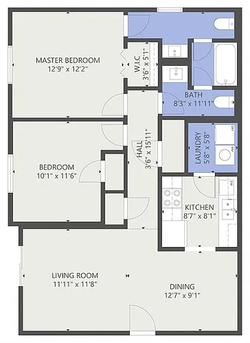 Floor plan The Ashton