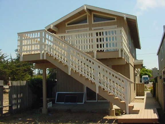 back deck and stairs