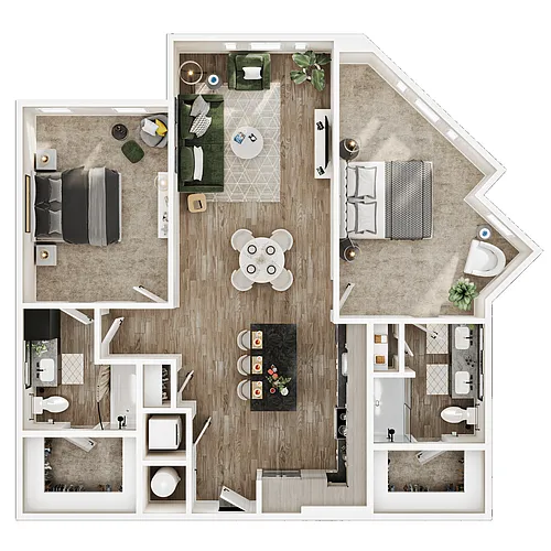 Floor plan B8