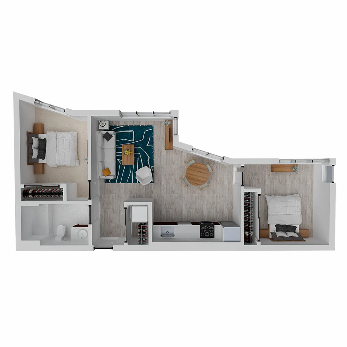 Floor plan B1