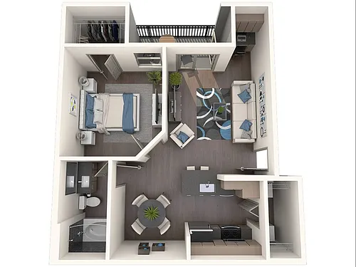 Floor plan Adina 1
