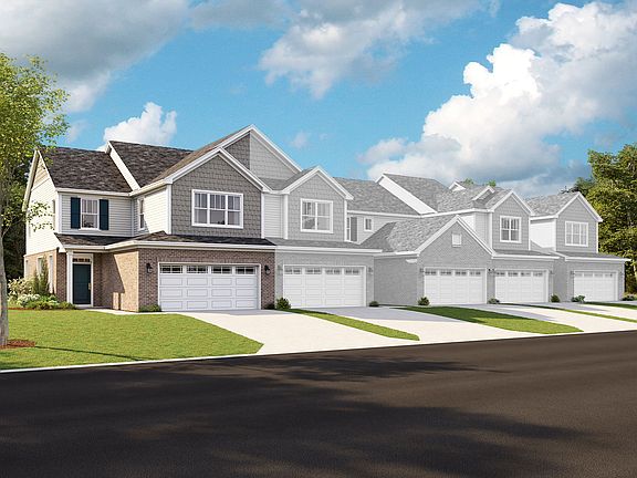 Autumn Park Townhomes 5 Unit Building - Campbell Left