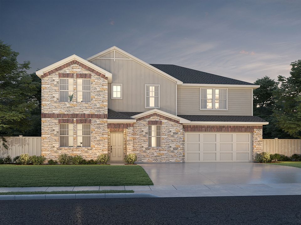 The Revere 570 Floorplan C Elevation Rendering