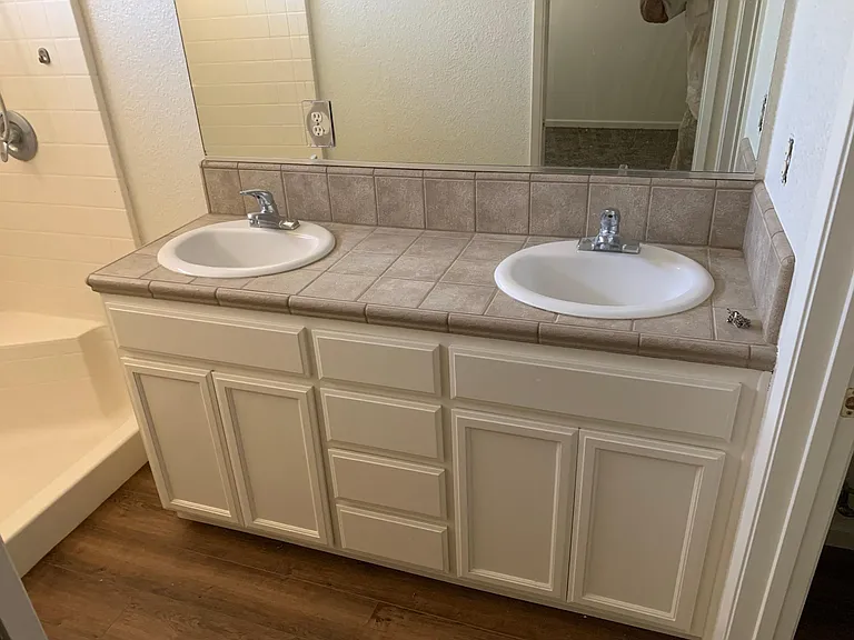 master bathroom sink