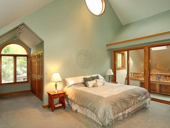 Main level master bedroom