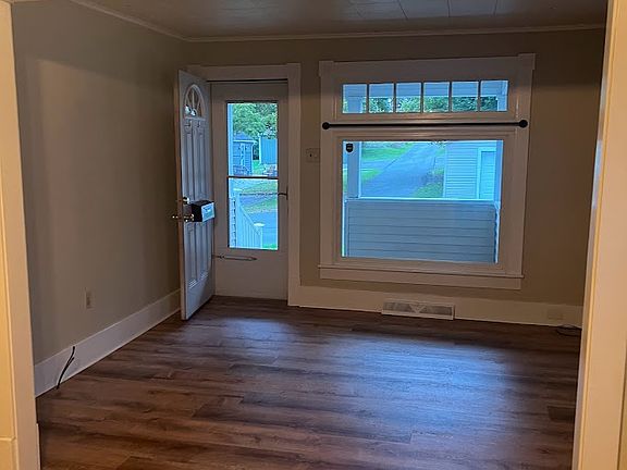 Front entrance and living room