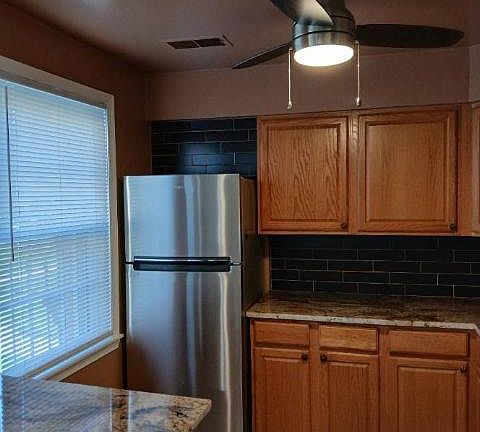 Kitchen view over bar edge