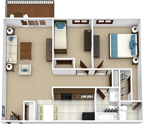 Floor plan Sheridan
