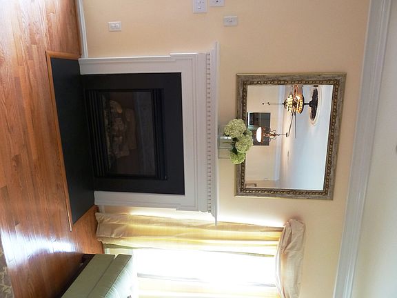 Gas Log Fireplace in Living Room