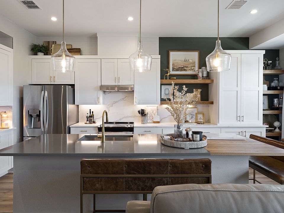 A chef and entertainers dream kitchen. The owner tore out the builder-grade kitchen and designed and installed this fabulous, one-of-a-kind kitchen.