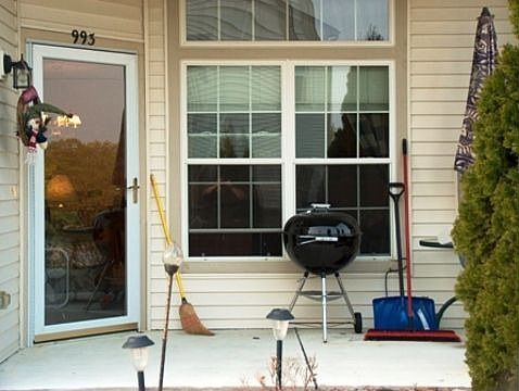 Private Entrance with Patio