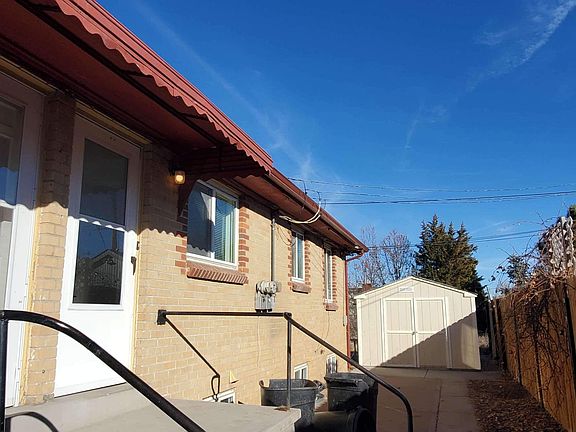 View of backdoor entrance