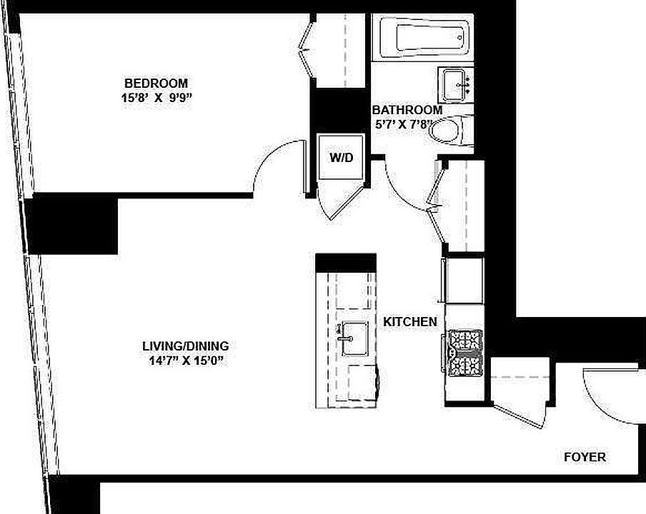 1st image of 1 Northside Piers APT 5C