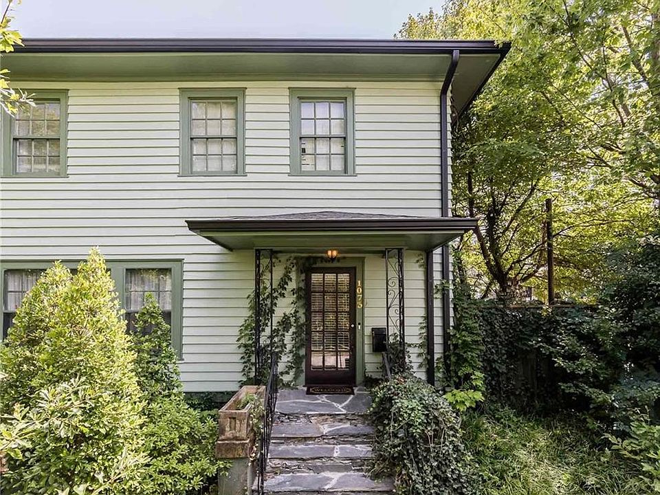 Shared front entrance to this amazing two-bedroom unit.