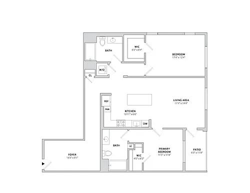 Floor plan B7