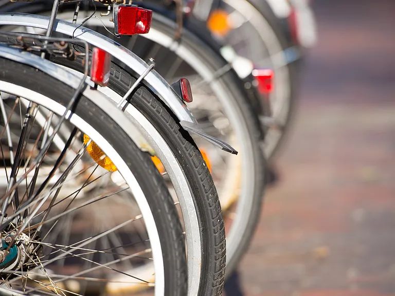 Secure bike storage is available to all residents.