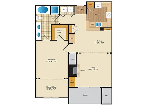 Floor plan A6