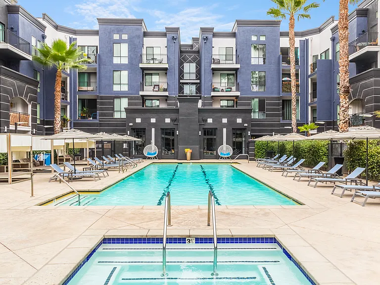 Pool Outdoor Day + Building