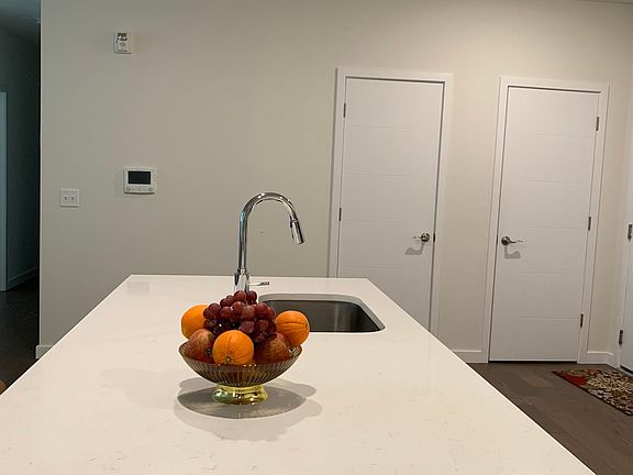 Counter Top, 1 door(left) is for Pantry, and other door is for jackets/shoes rack.
