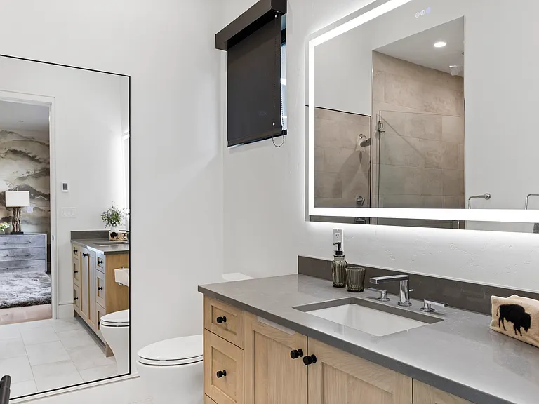 Master Bathroom. Radiant heated floor