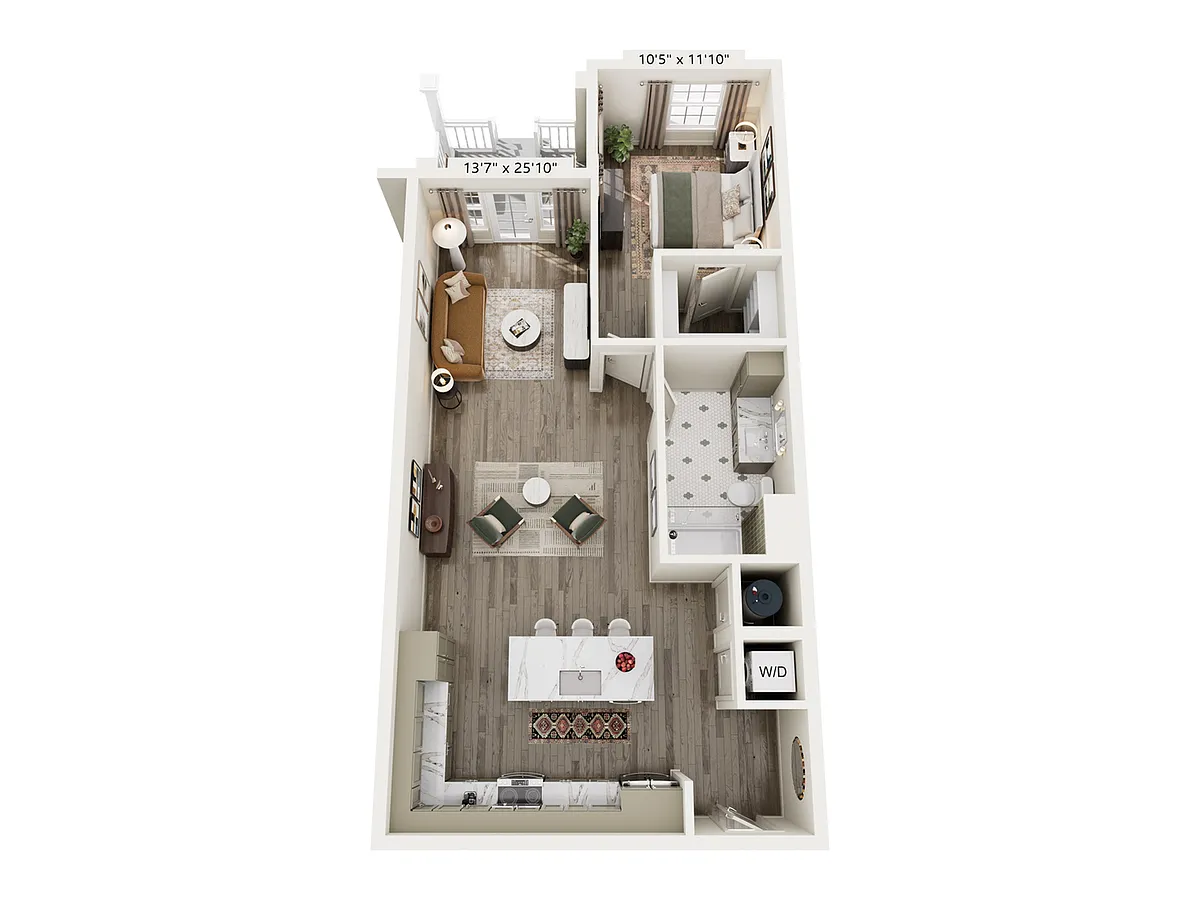 Floor plan A20