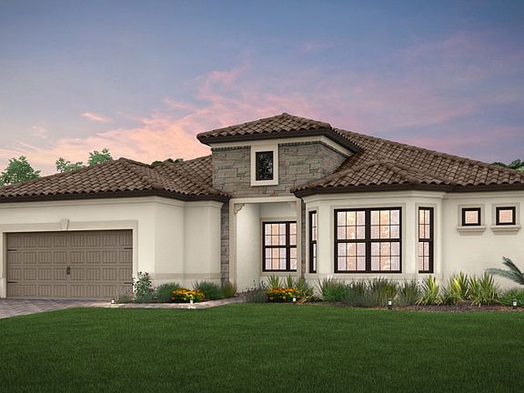 Exterior FM2B with bay window and stone detail