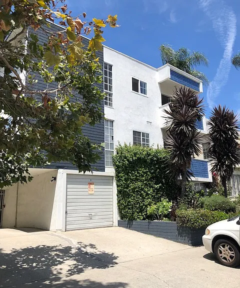 2-story gated refurbished building with gated parking one block from Beverly Hills