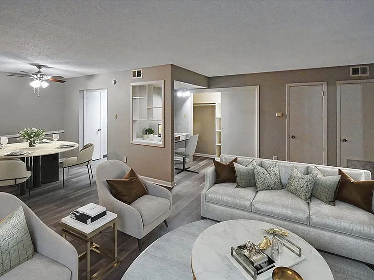 Spacious Living Room