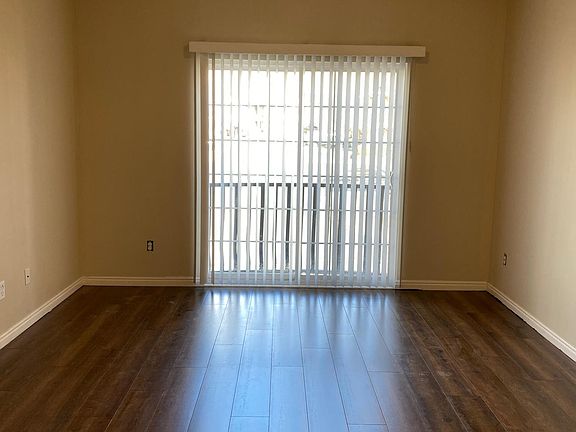 Master bedroom with sliding glass