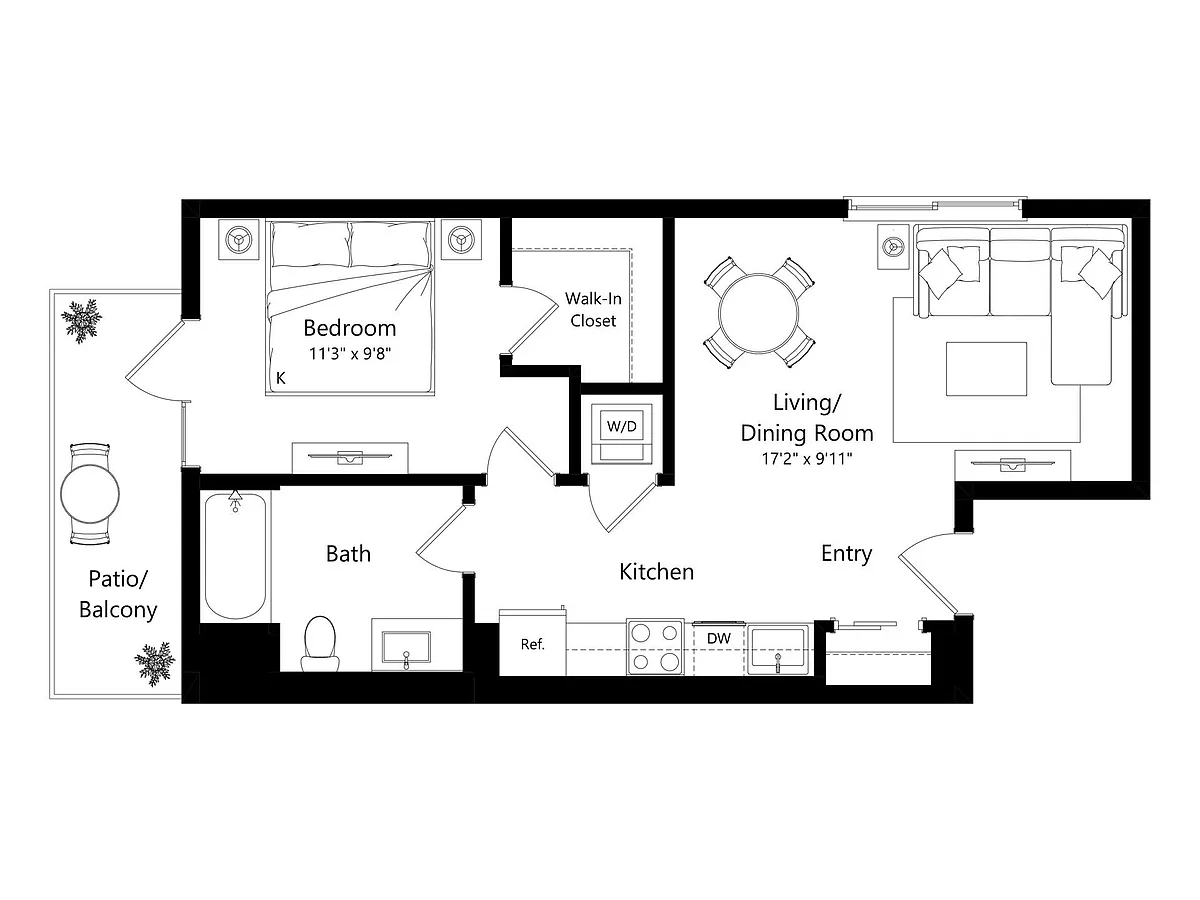 Floor plan 1430-Lincoln_1F.1