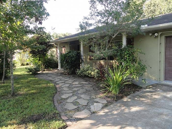 front of outside