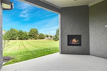 Enormous backyard