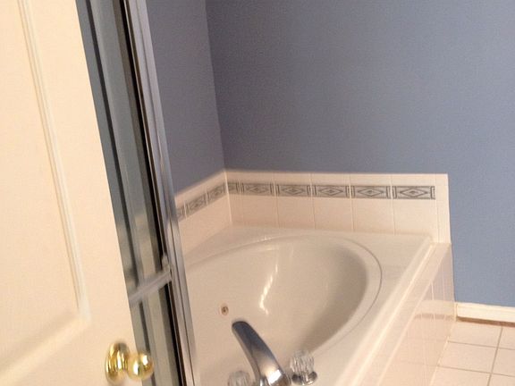 Master bath. Tub and shower stall