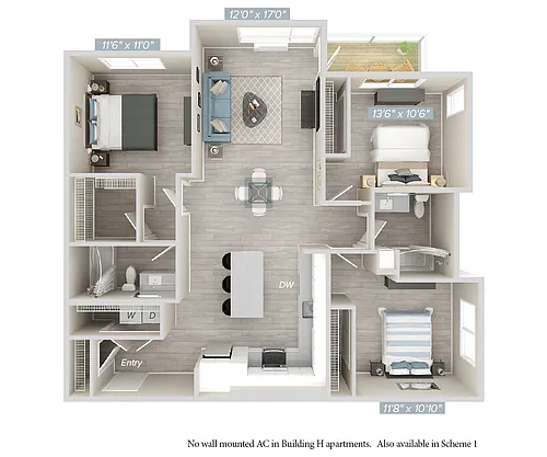 Floor plan C1