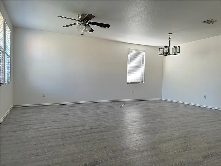 Front living and dining