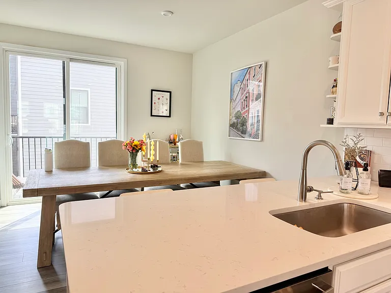 Kitchen and dining room