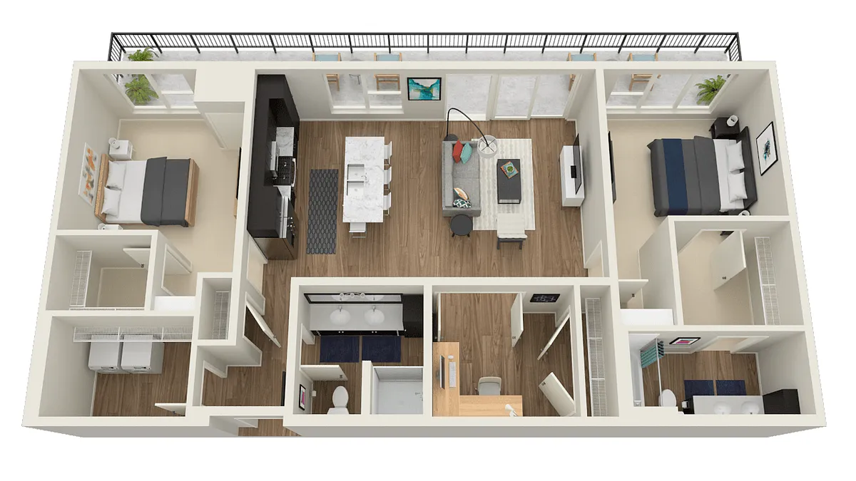 Floor plan Sixty Eight