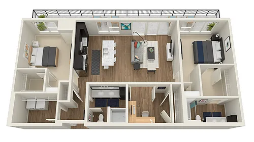 Floor plan Sixty Eight