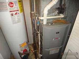 furnace & hot water tank