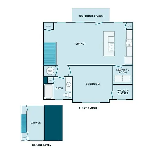 Floor plan Carriage House