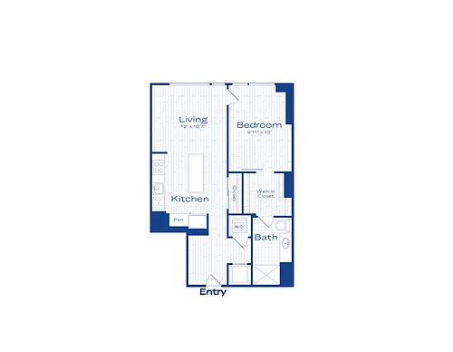 Floor plan Rigby A5