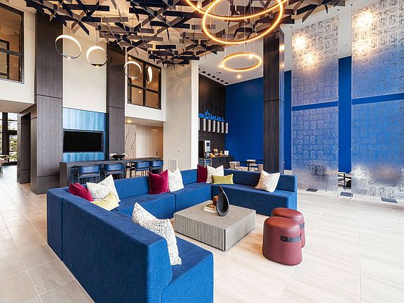 Clubhouse with Lounging Areas