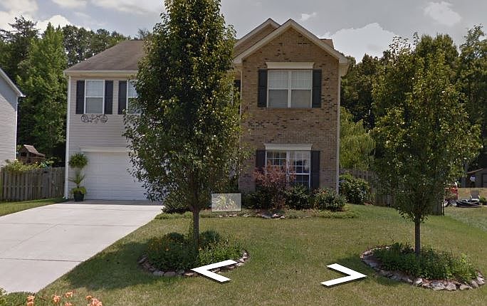 Front of house.